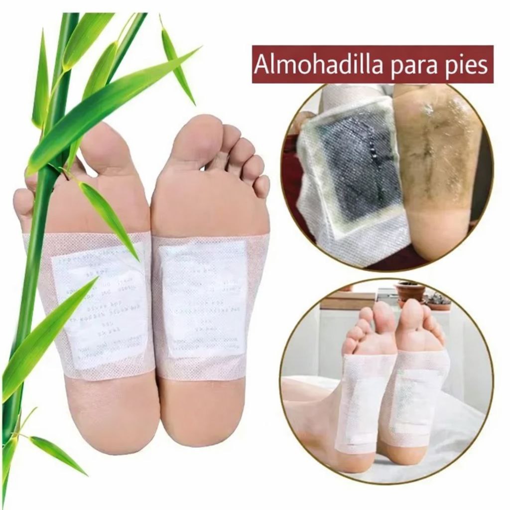 🔥Parches para pie kinoki (3 CAJAS)