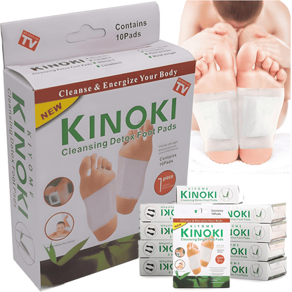 🔥Parches para pie kinoki (3 CAJAS)