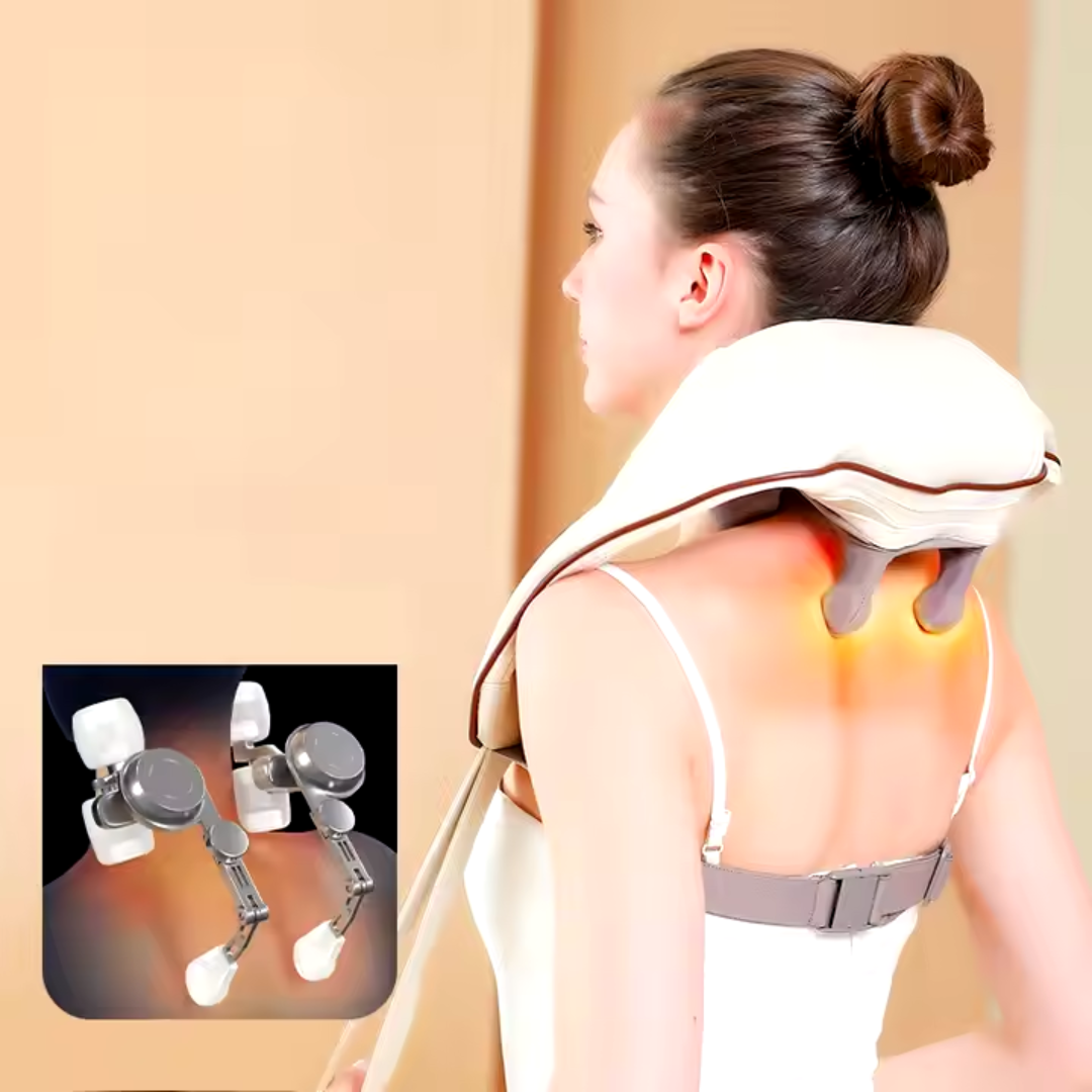 Masajeador Inalámbrico para Cuello y Hombros