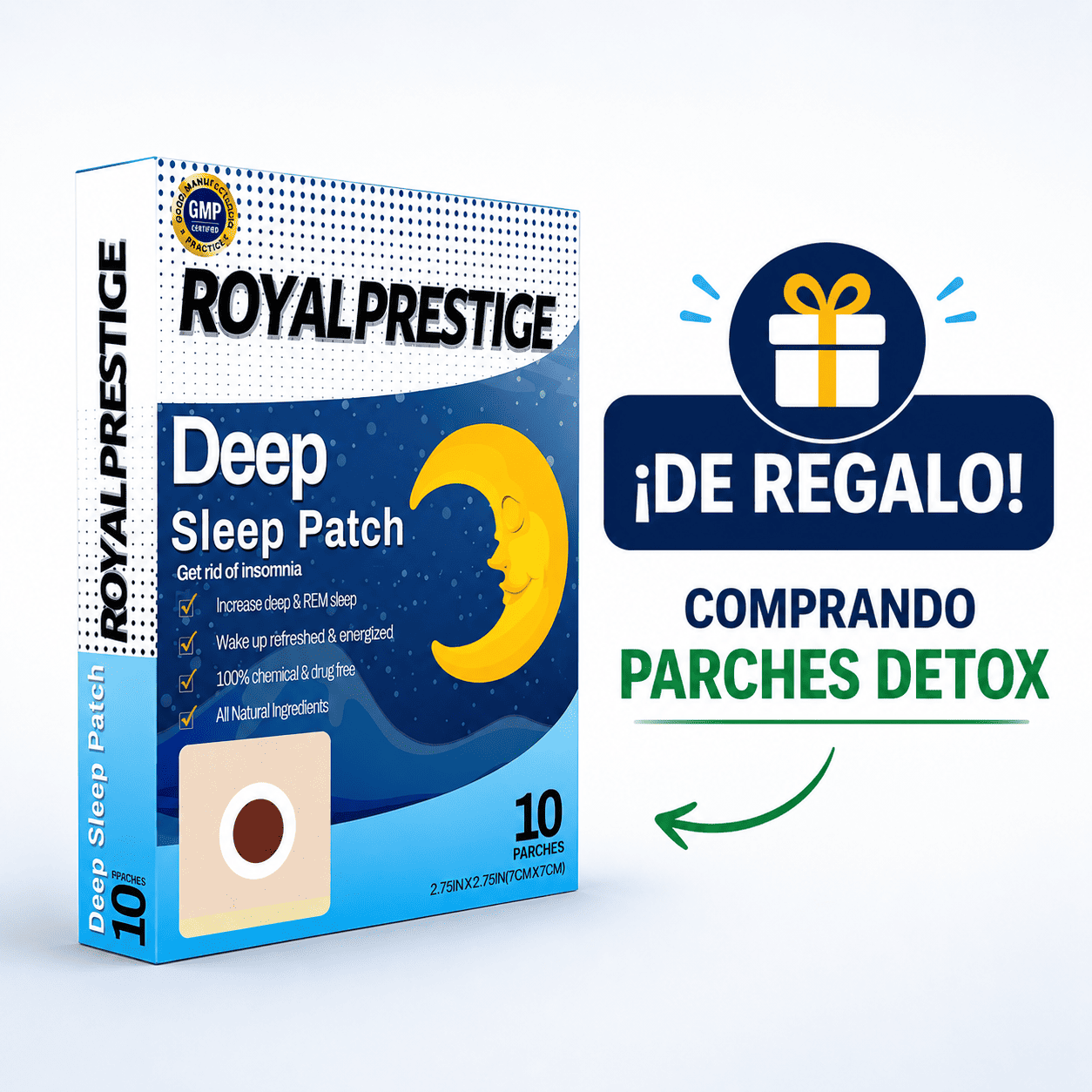 🔥Parches para pie kinoki (3 CAJAS)