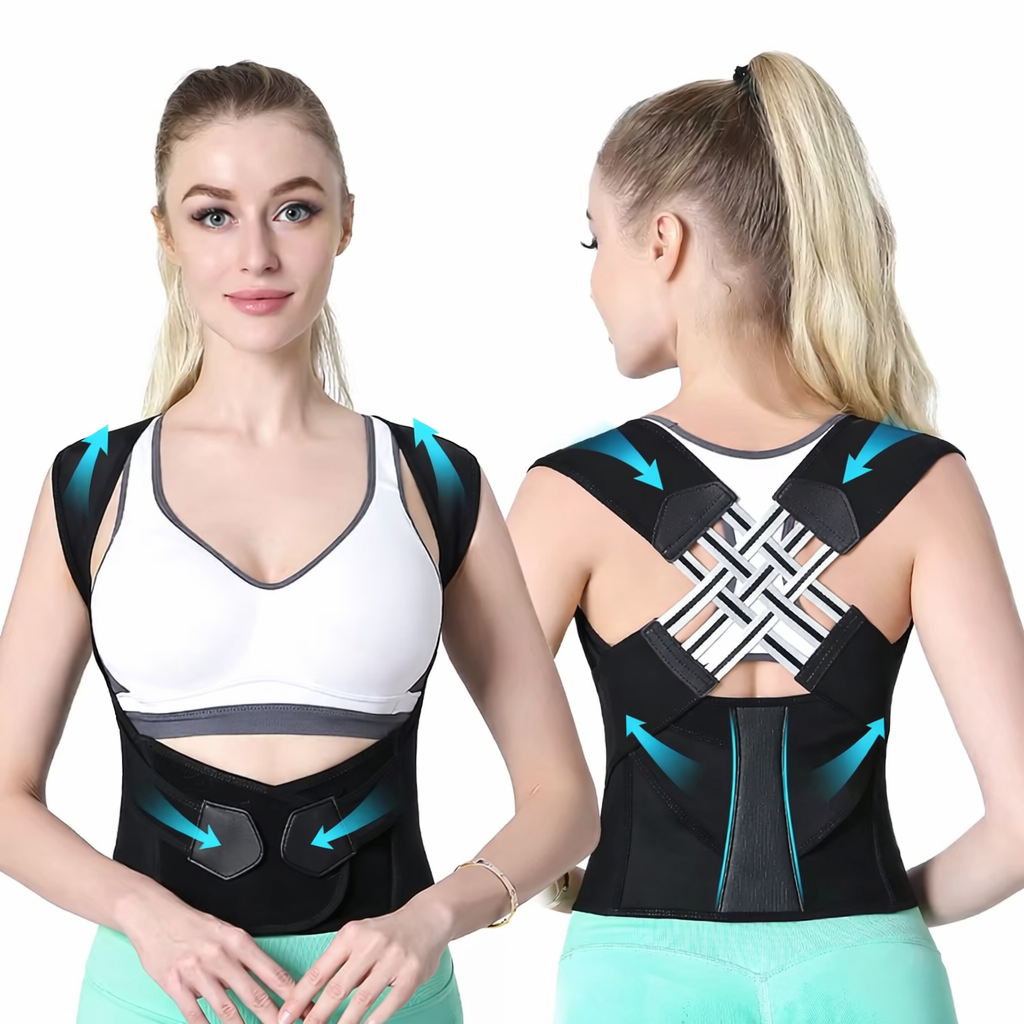 Cinturón Corrector de postura de espalda para hombre y mujer