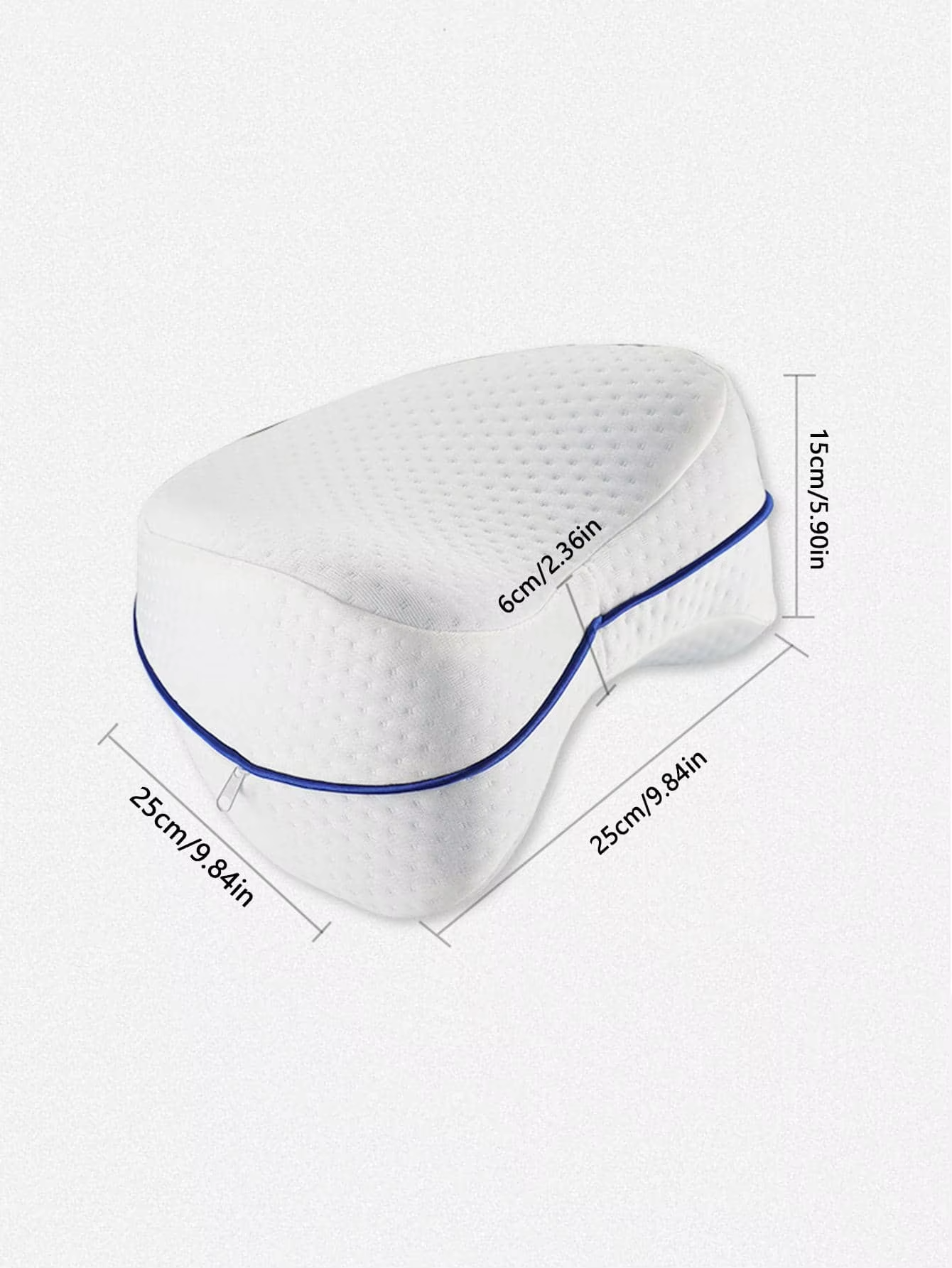 Almohada Ortopédica para piernas de algodón con memoria, rebote lento