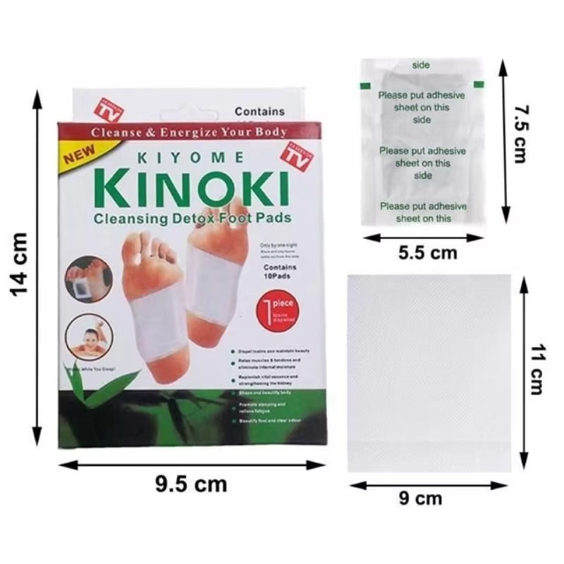 🔥Parches para pie kinoki (3 CAJAS)
