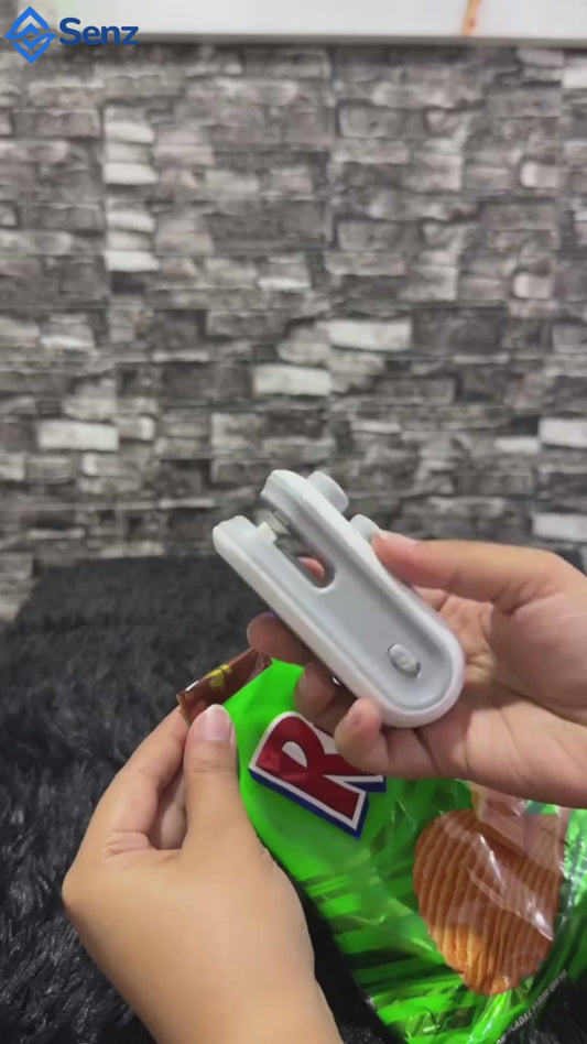 SealPro Mini™ | Sellador y Cortador Portátil 2 en 1.